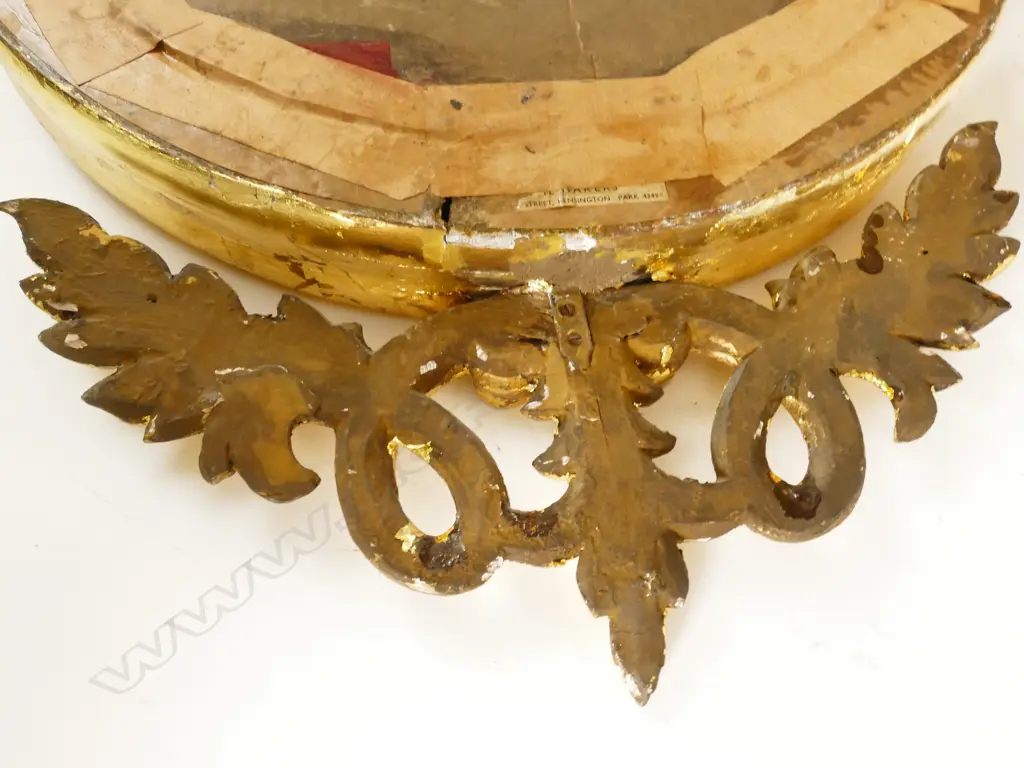 A 19thC circular wall mirror of Regency style Image 1++
