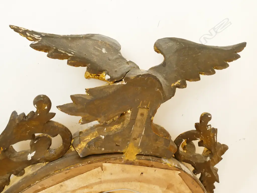 A 19thC circular wall mirror of Regency style Image 1++