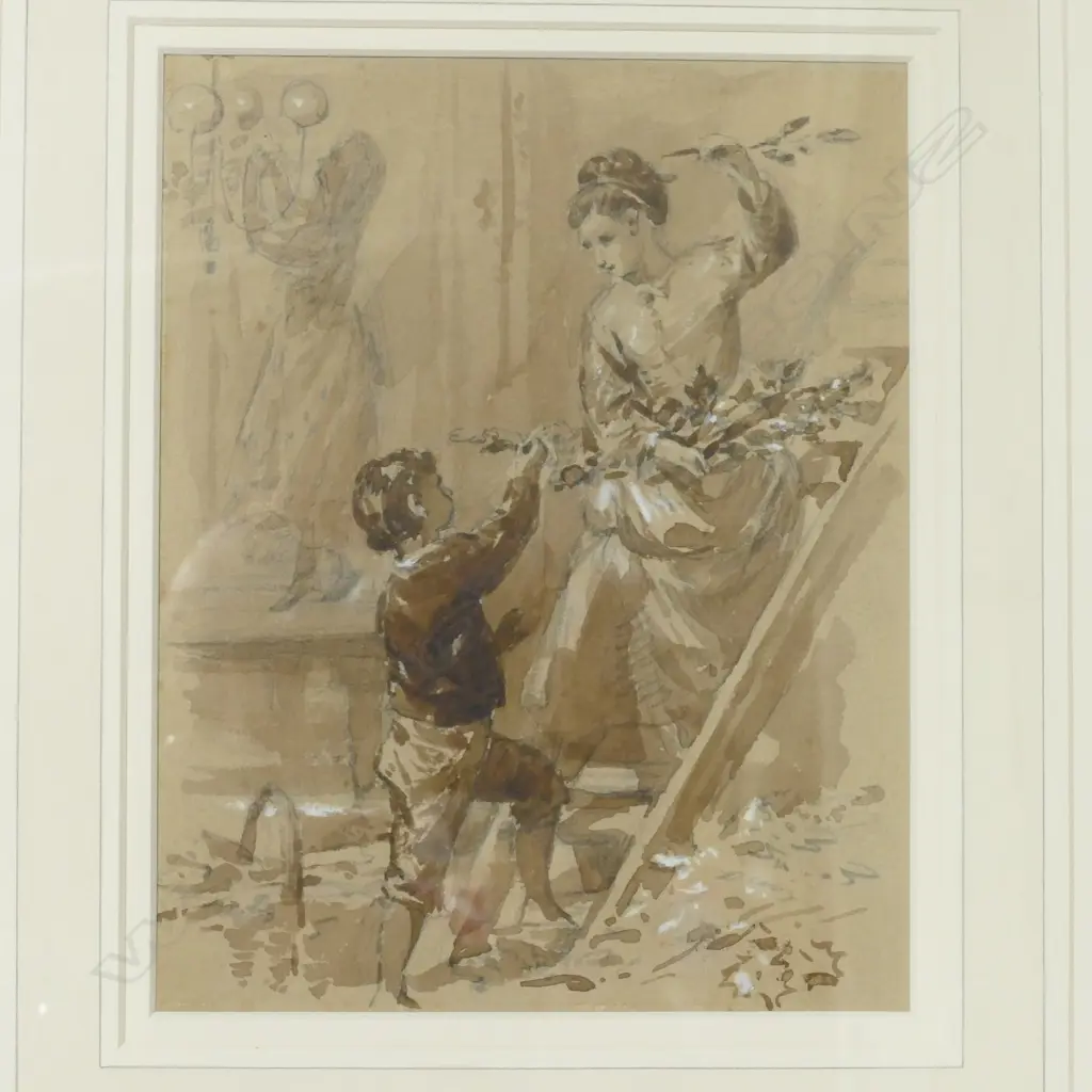 Myles Birkett Foster (U.K. 1825-1899) Image 1++