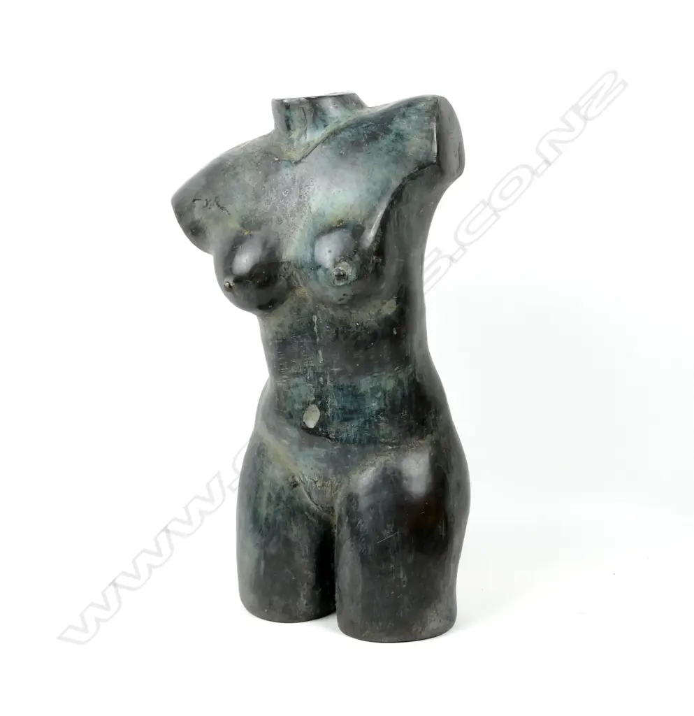A bronze sculptured female torso Image 1++