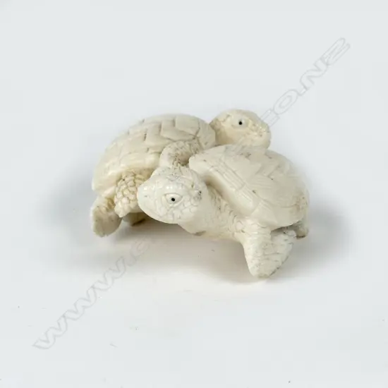 A small antler carving