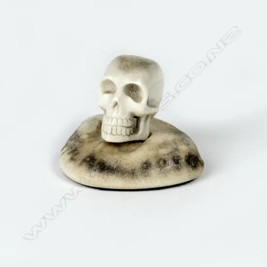 A small antler carving