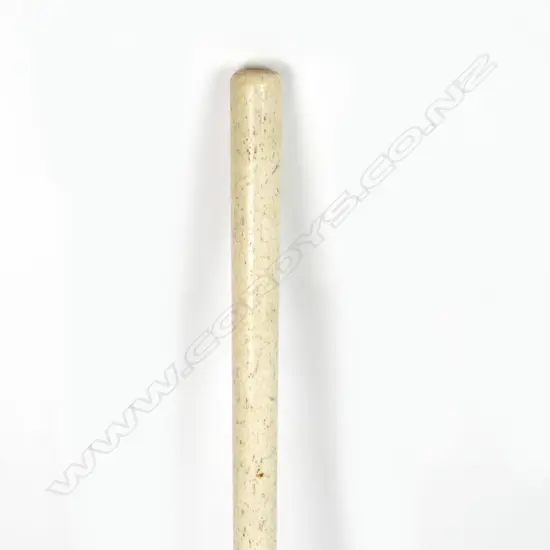A 19thC whalebone cane