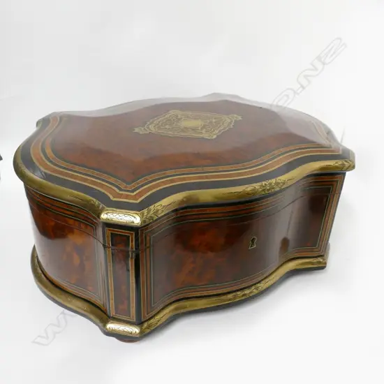 A 19thC French jewellery box