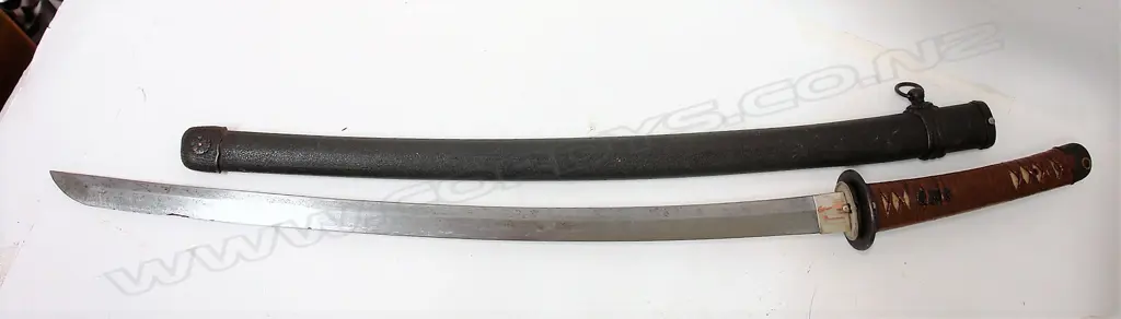 A Japanese WWII katana long sword Image 1++