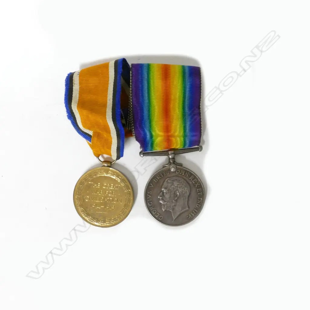 A set of service medals awarded to Pte A.J. Conyngham Image 1++