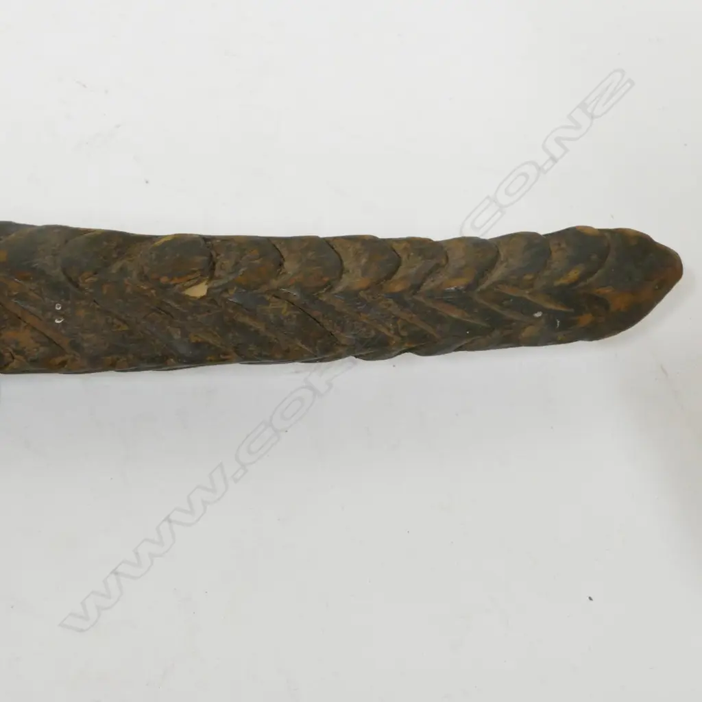 A PNG carved wooden food hook Image 1++