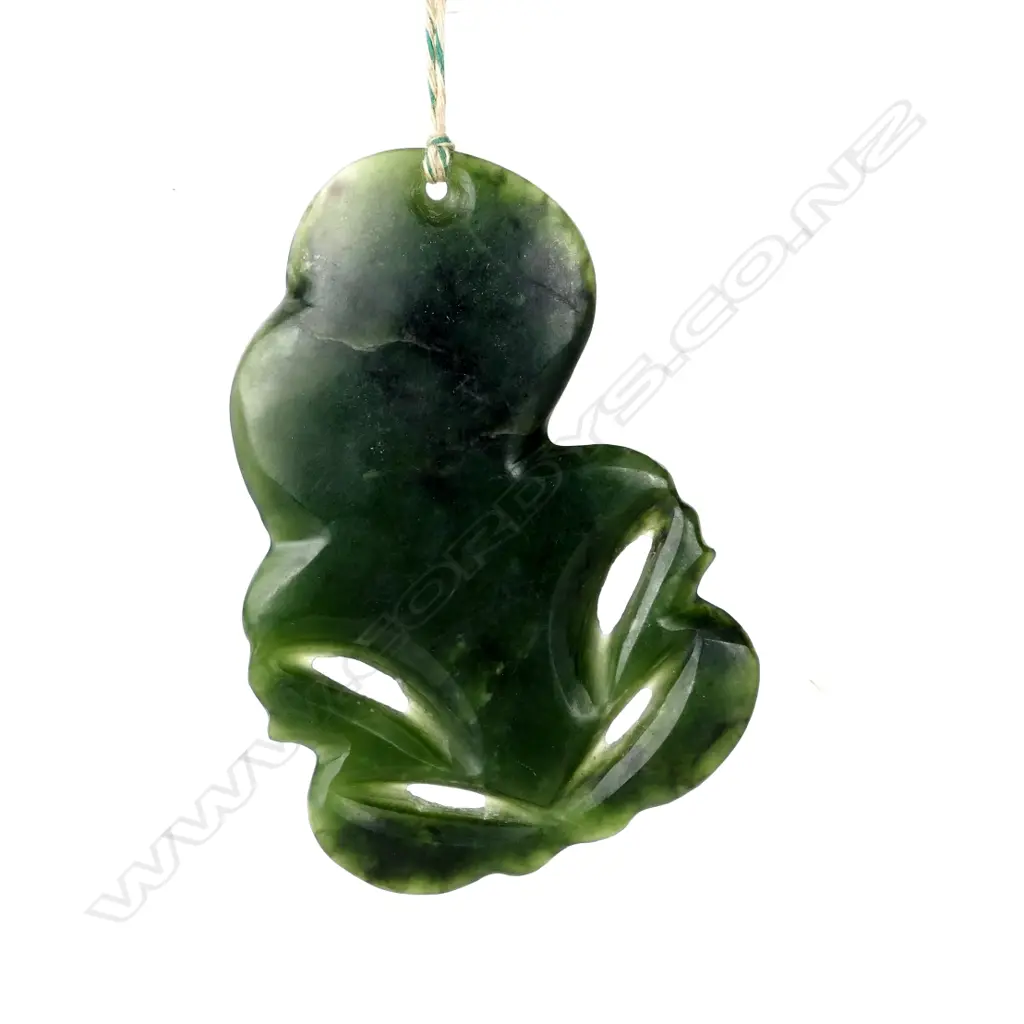 A pounamu hei tiki Image 1++