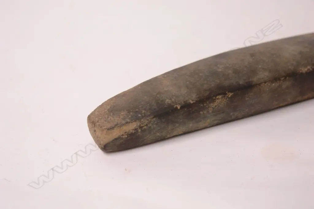 An old Maori stone toki (adze) Image 1++