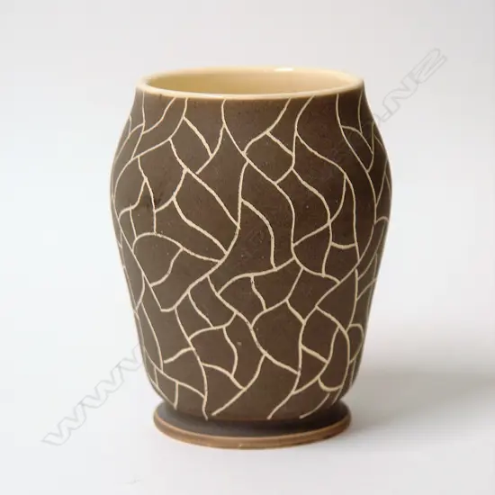Crown Lynn Bohemian Ware vase