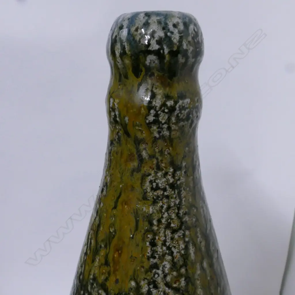 A Denis O'Connor tall salt glazed bottle Image 1++