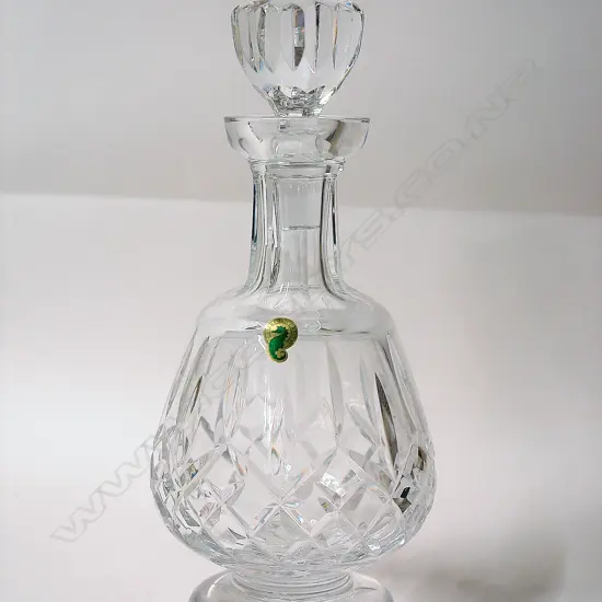 A Waterford Crystal Lismore decanter