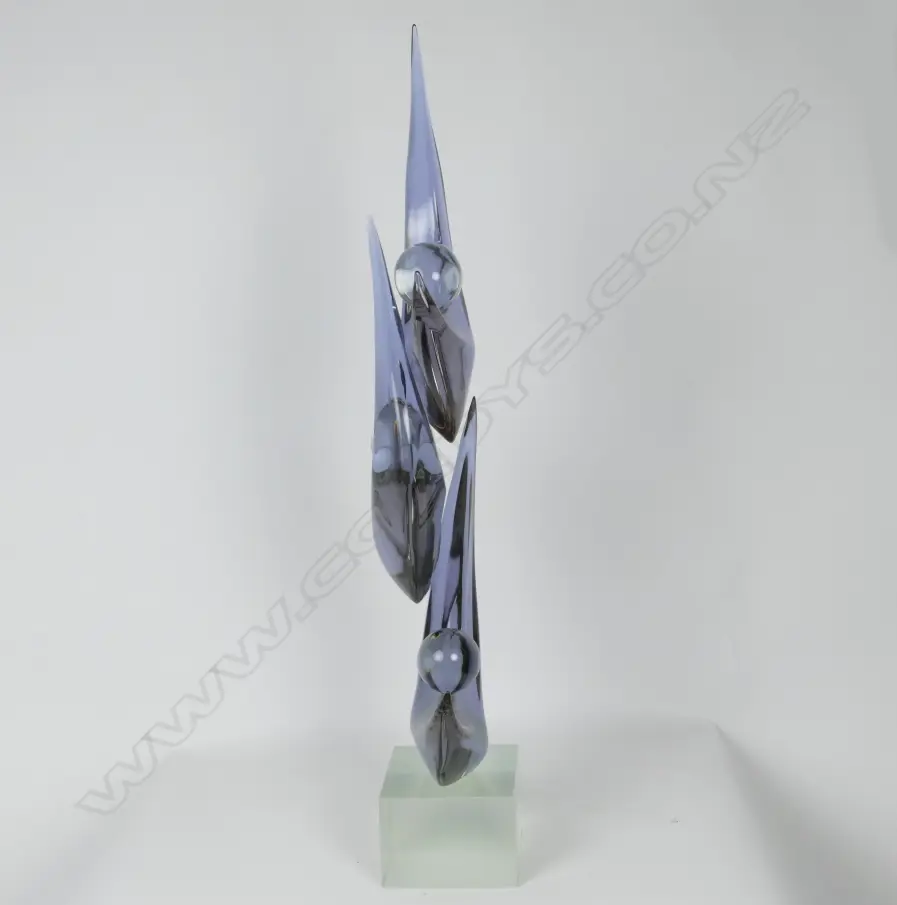 A large unique Murano glass free-form sculpture by Licio Zanetti Image 1++