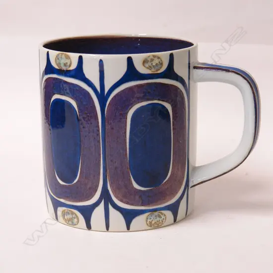 A Royal Copenhagen stylish retro large mug