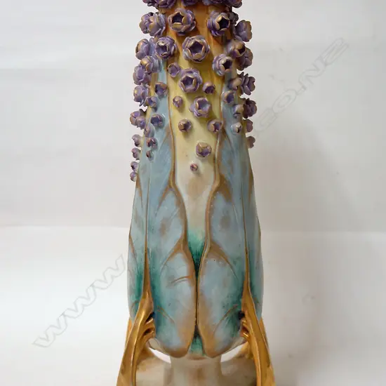 An Austrian Amphora stylish Art Nouveau vase