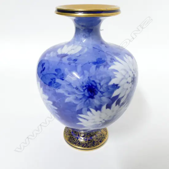 A Doulton Burslem bone china vase