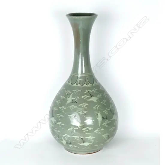 A large Korean baluster shape vase