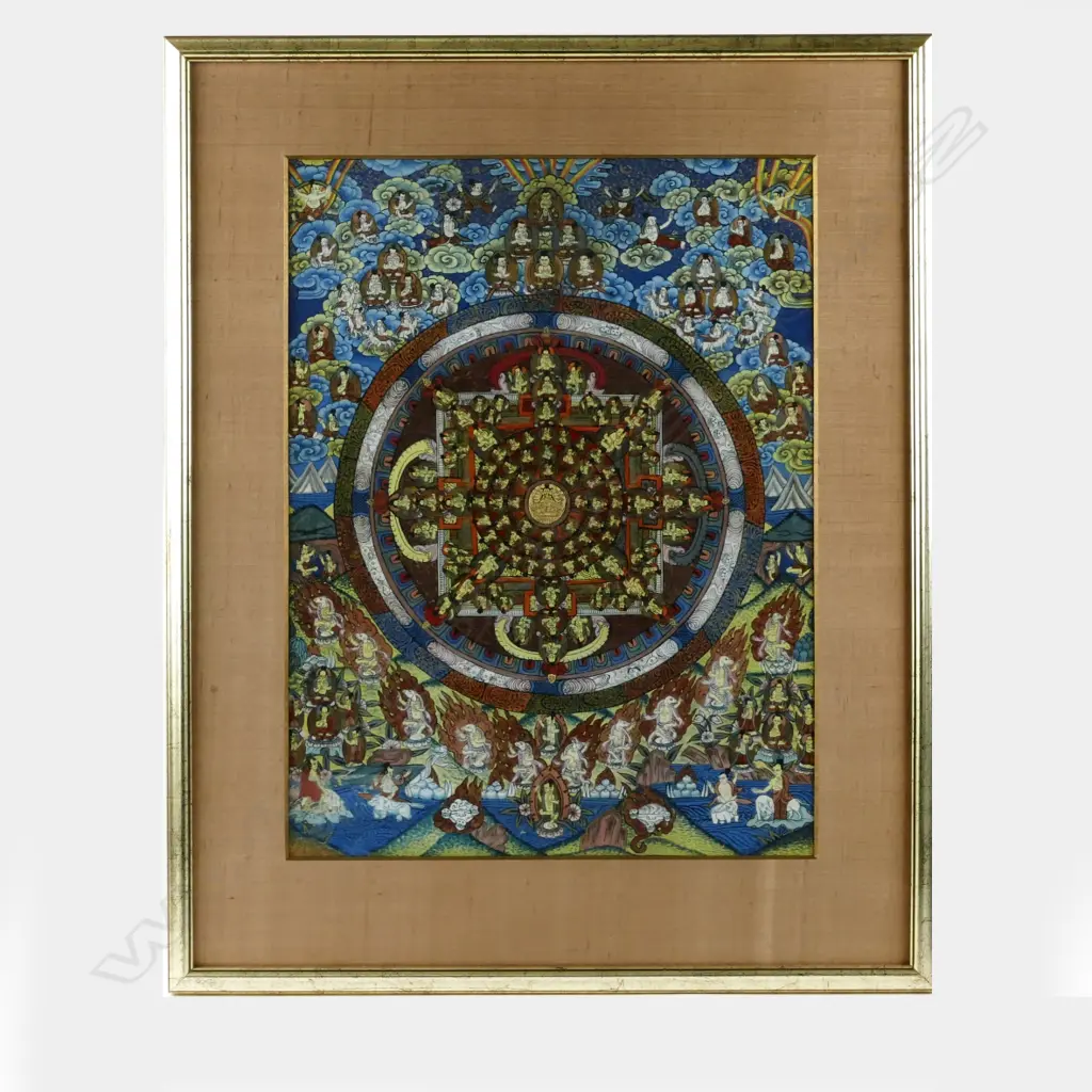 A Tibetan thangka Image 1++