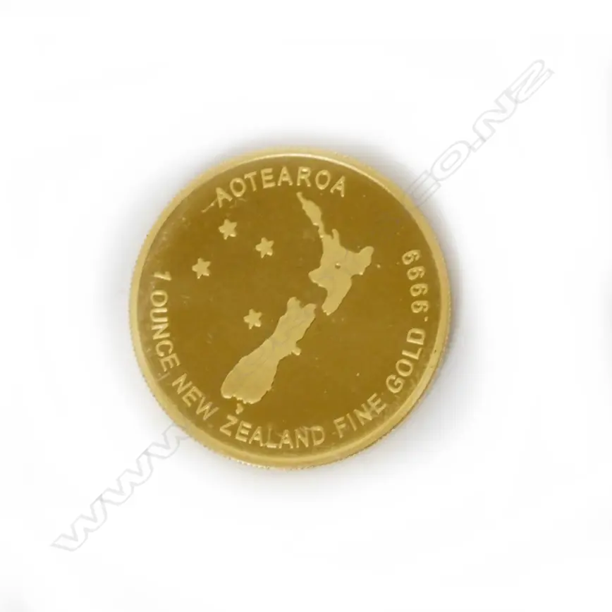 A 'Gold Kiwi' 1oz pure gold coin Image 1++