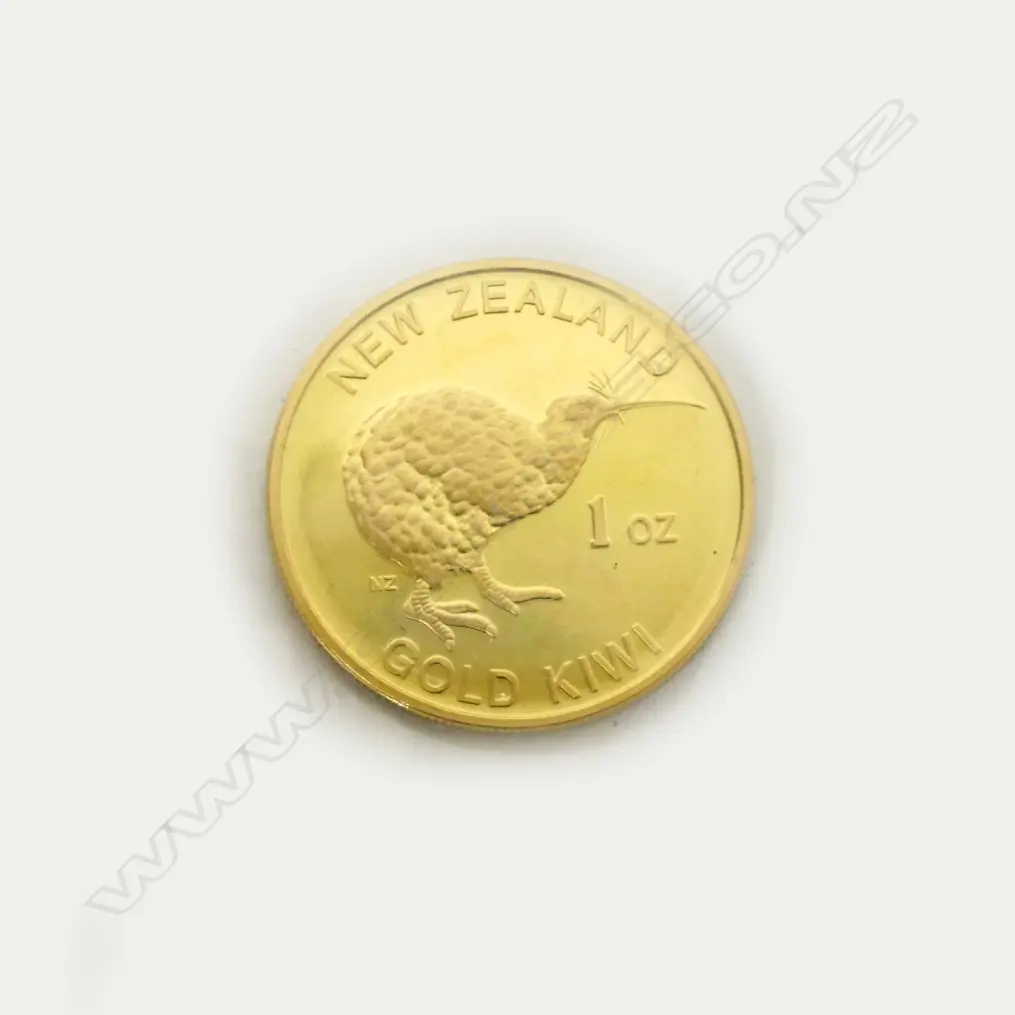 A 'Gold Kiwi' 1oz pure gold coin Image 1++