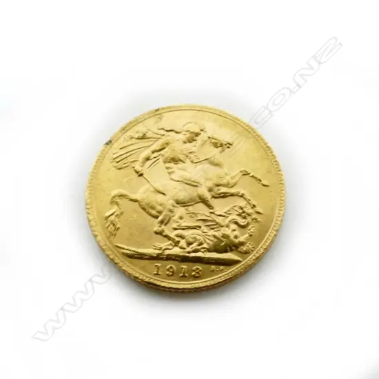 1913 GOLD SOVEREIGN (505)