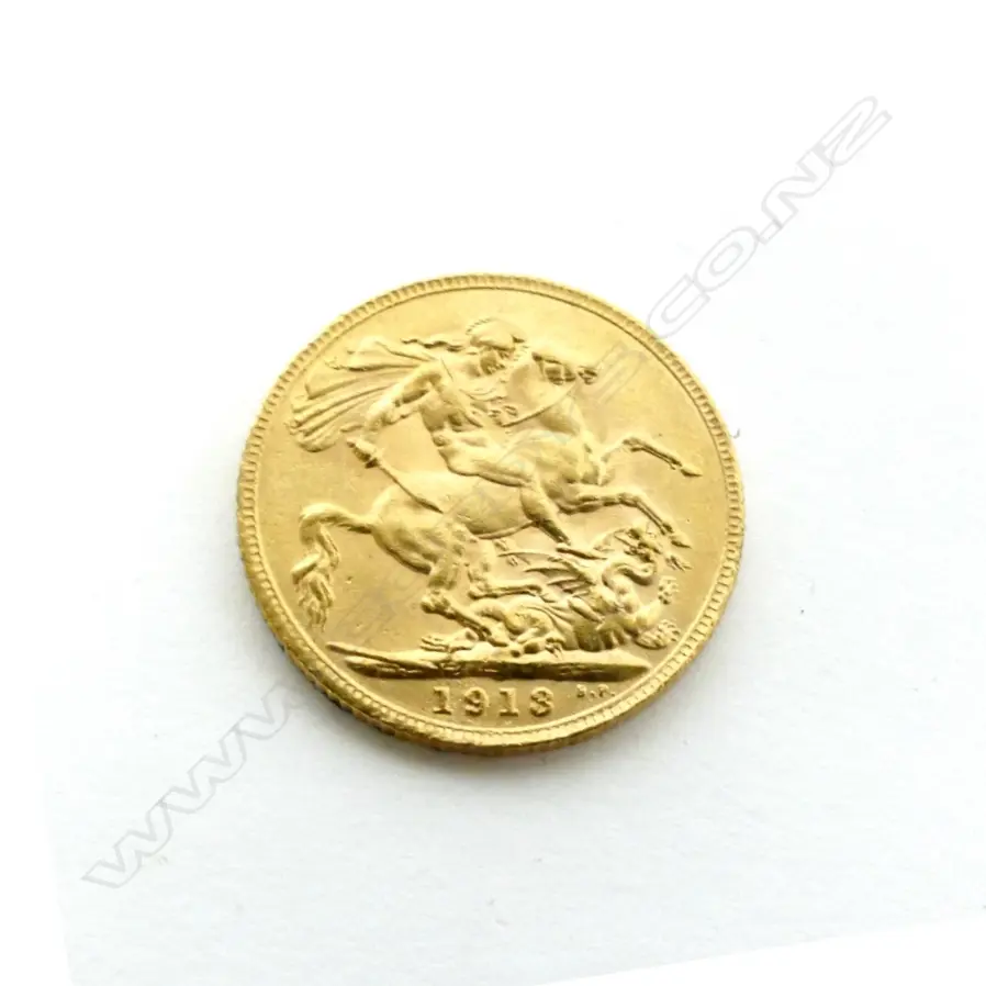 GOLD SOVEREIGN 1913 (558) Image 1++