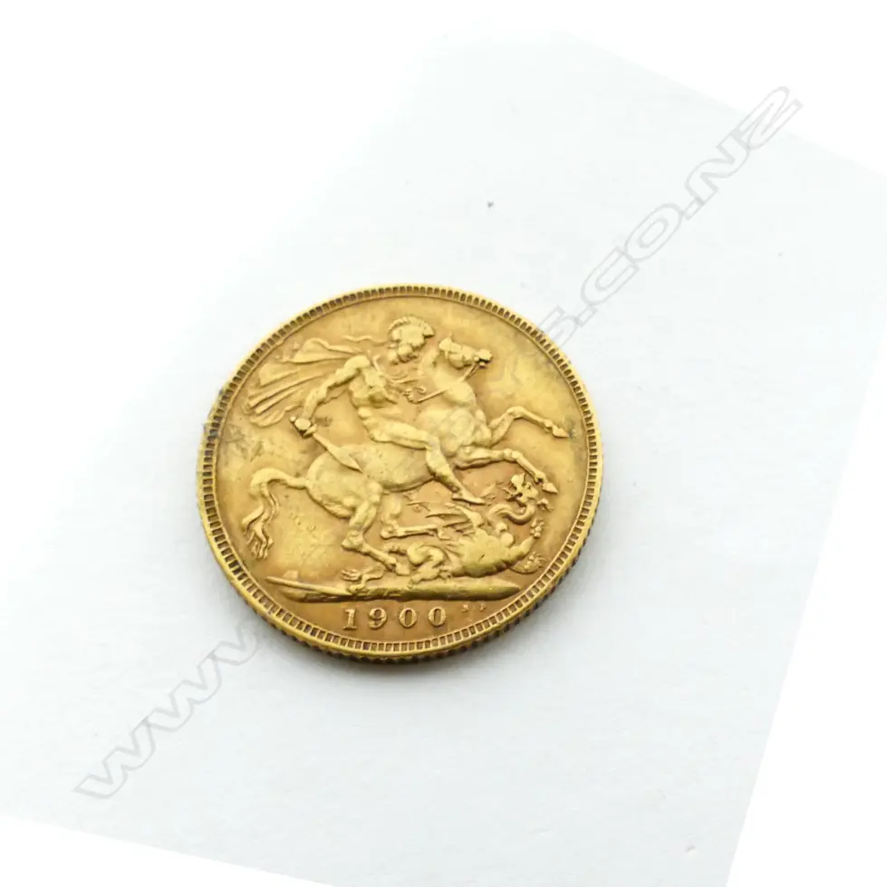 GOLD SOVEREIGN 1900 (459) Image 1++