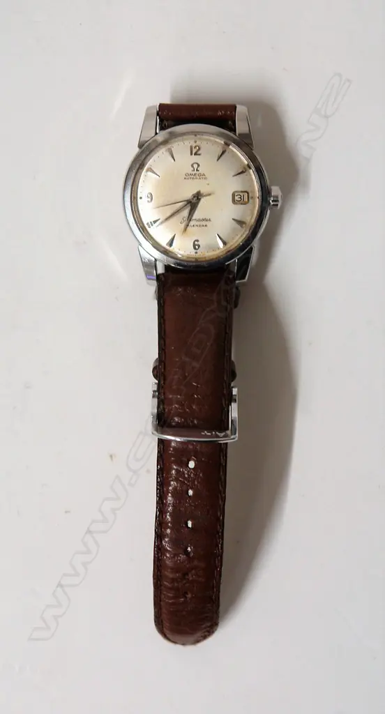 A 1960s Omega automatic Seamaster Calendar gent's wristwatch Image 1++