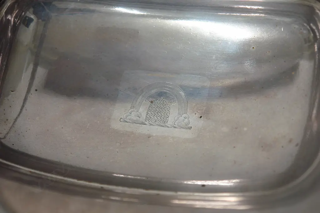 An early 19thC Old Sheffield Plate swing handled basket Image 1++