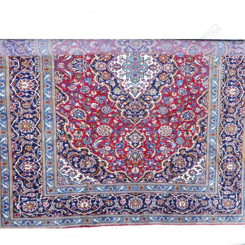 A large hand knotted Persian Kashan carpet Image 1++
