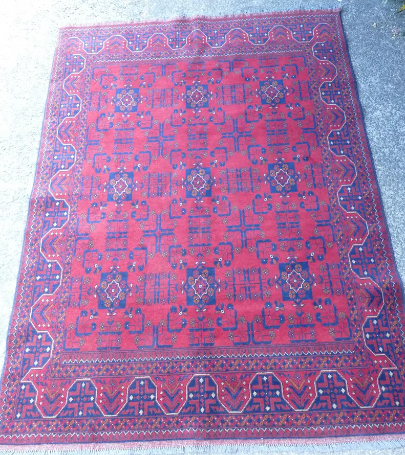 A hand knotted Afghan Andkhoi rug Image 1++