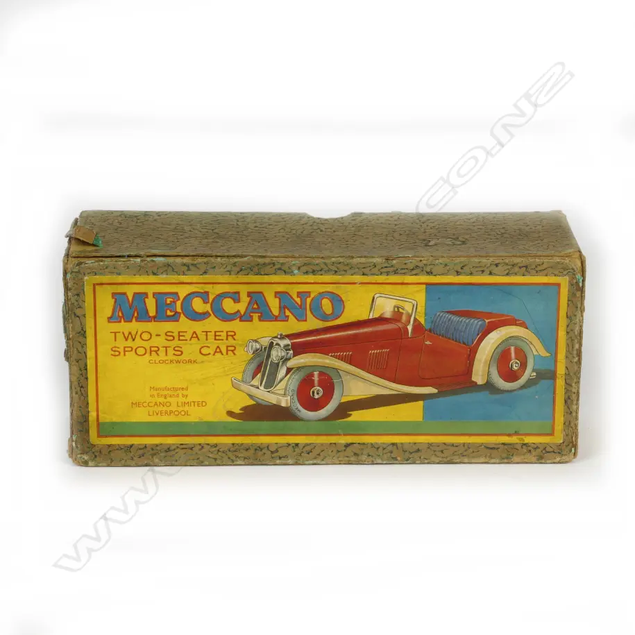 A 1930s Meccano clockwork 'Two-seater Sports Car' Image 1++