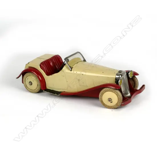 A 1930s Meccano clockwork 'Two-seater Sports Car'