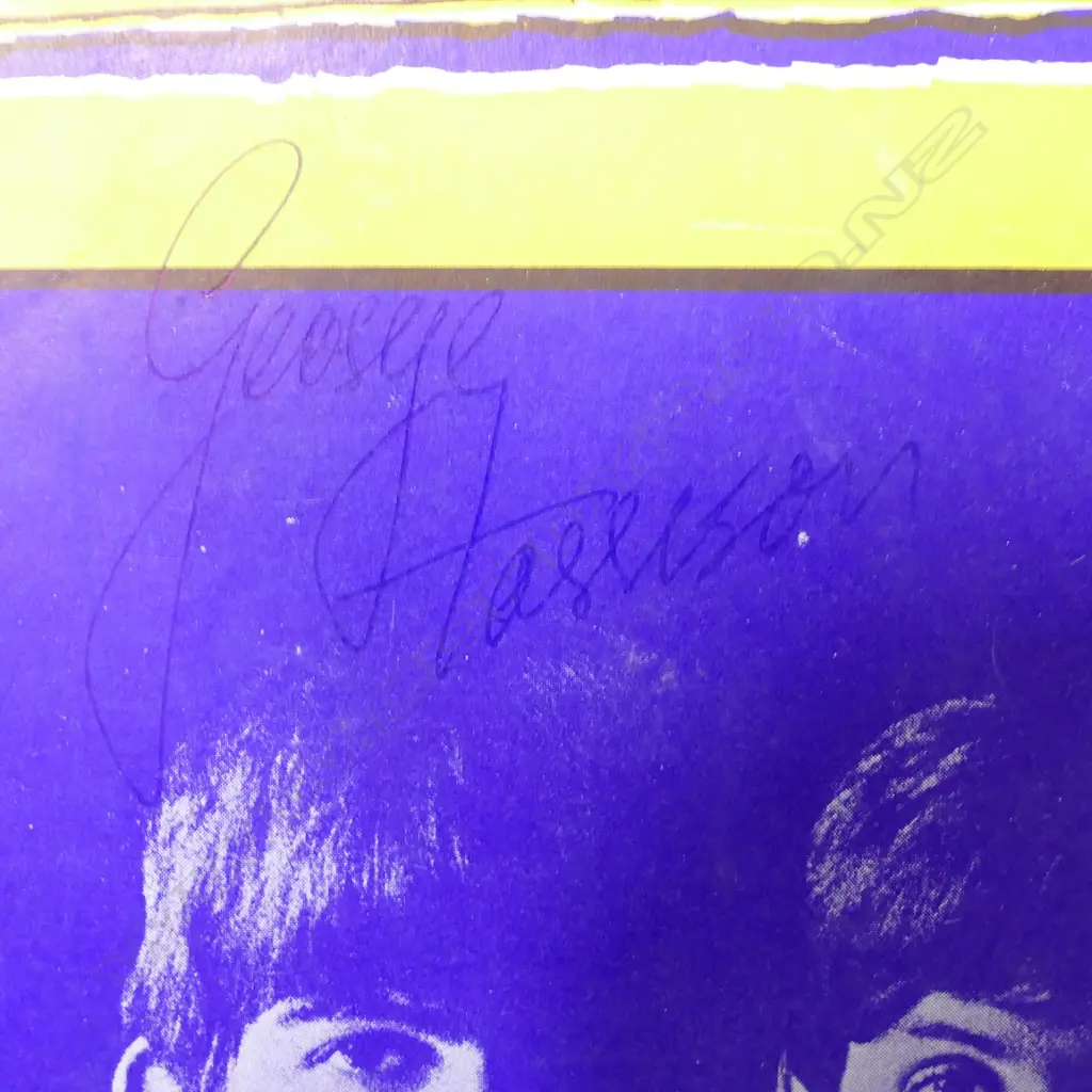 An autographed The Beatles Christmas Show (Brian Epstein) programme.  The souvenir programme from the 16-night 1963/1964 Finsbury Park Astoria show with signatures of John Lennon Image 1++