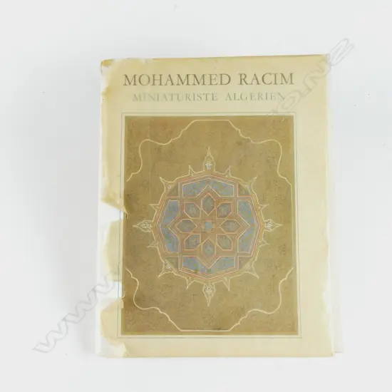 1 VOLUME MOHAMMED RACIM MINIATURISTE ALGERIAN