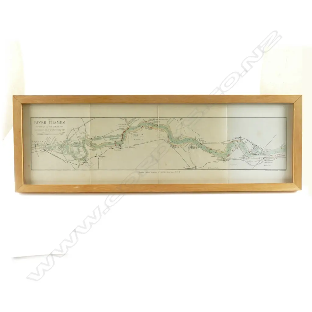 Stanford's Chart of the Thames Estuary Image 1++