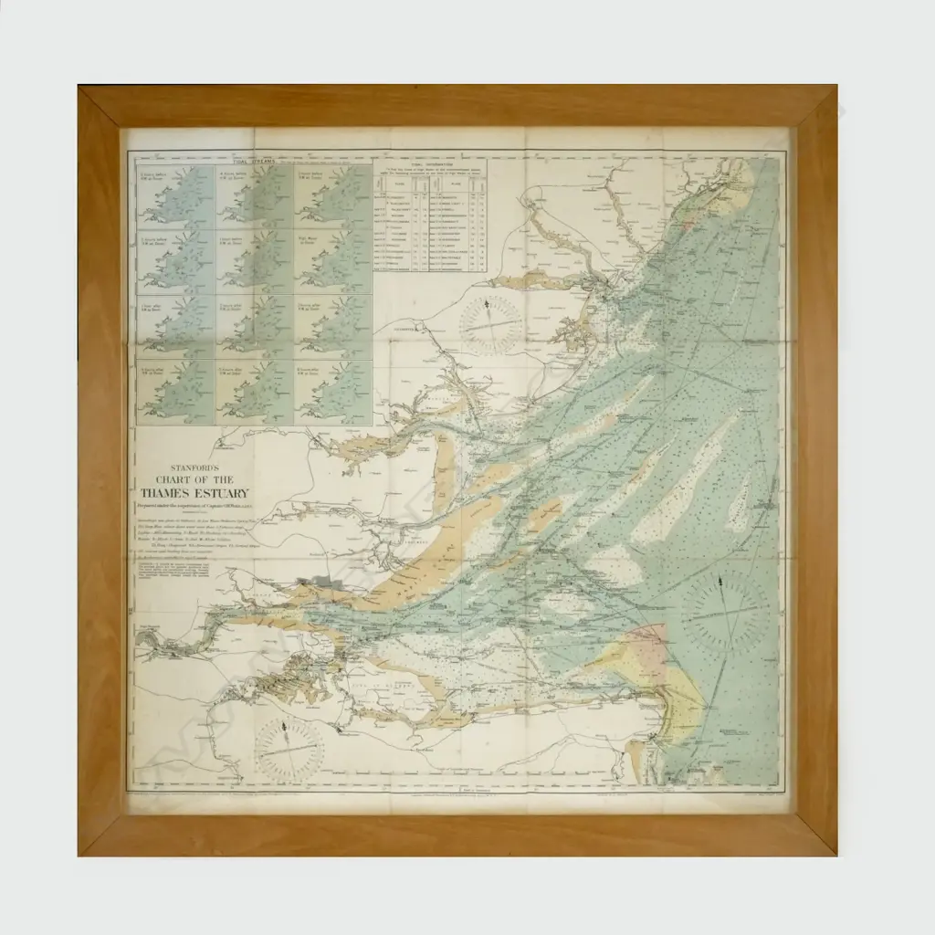 Stanford's Chart of the Thames Estuary Image 1++