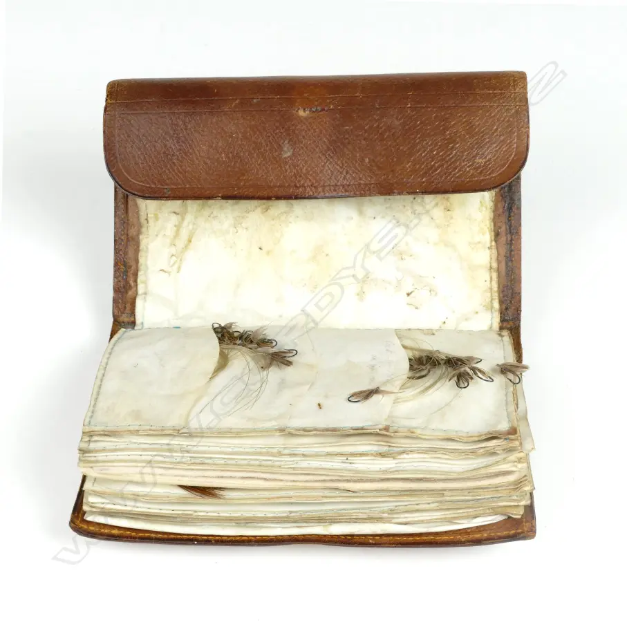 A Hardy Bros. leather fly wallet Image 1++