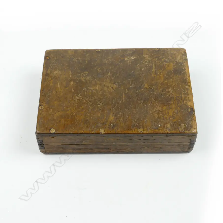 An English oak fly box Image 1++