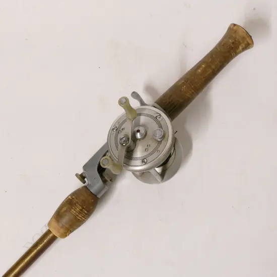 An American Heddon 'Pal' trout casting rod