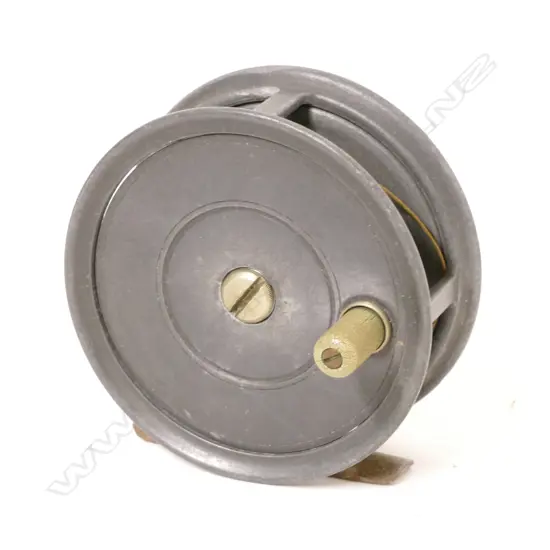 A J.W. Young  3½" alloy trout reel