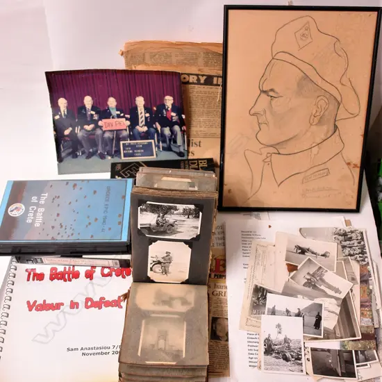 The wartime photographs and documents of 4521 Warrant Officer 2nd Class Les Williams - NZ Petrol Company