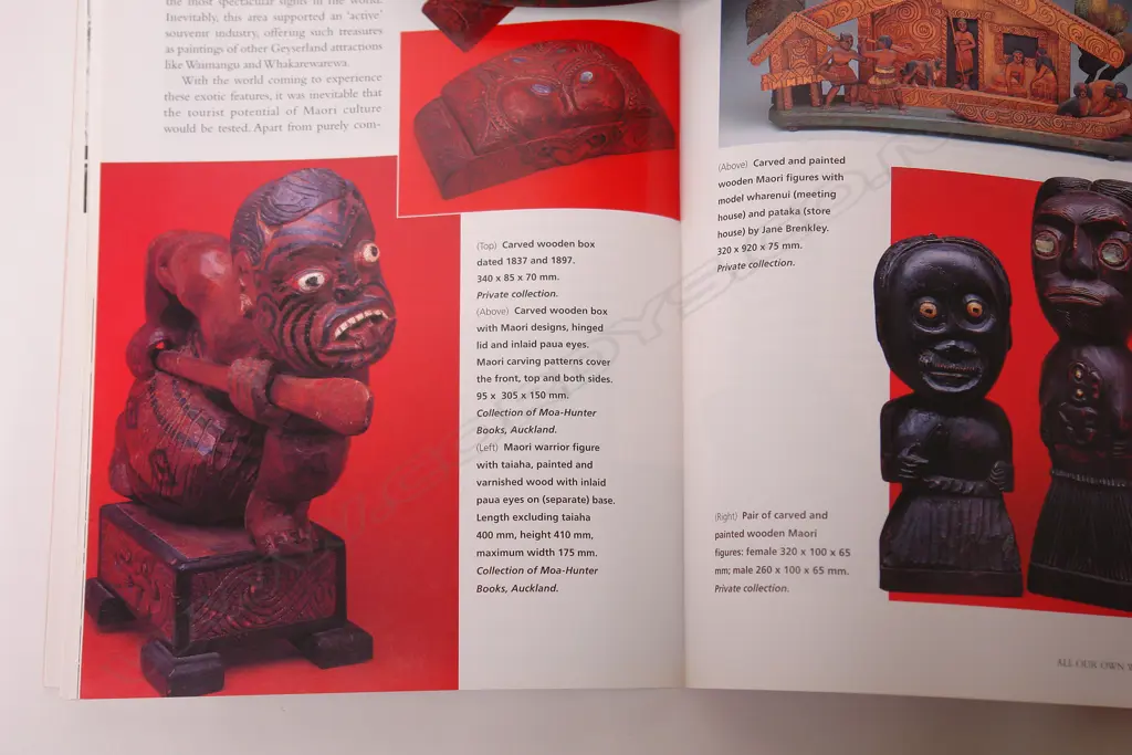 An early 20thC Maori carved folk art warrior Image 1++