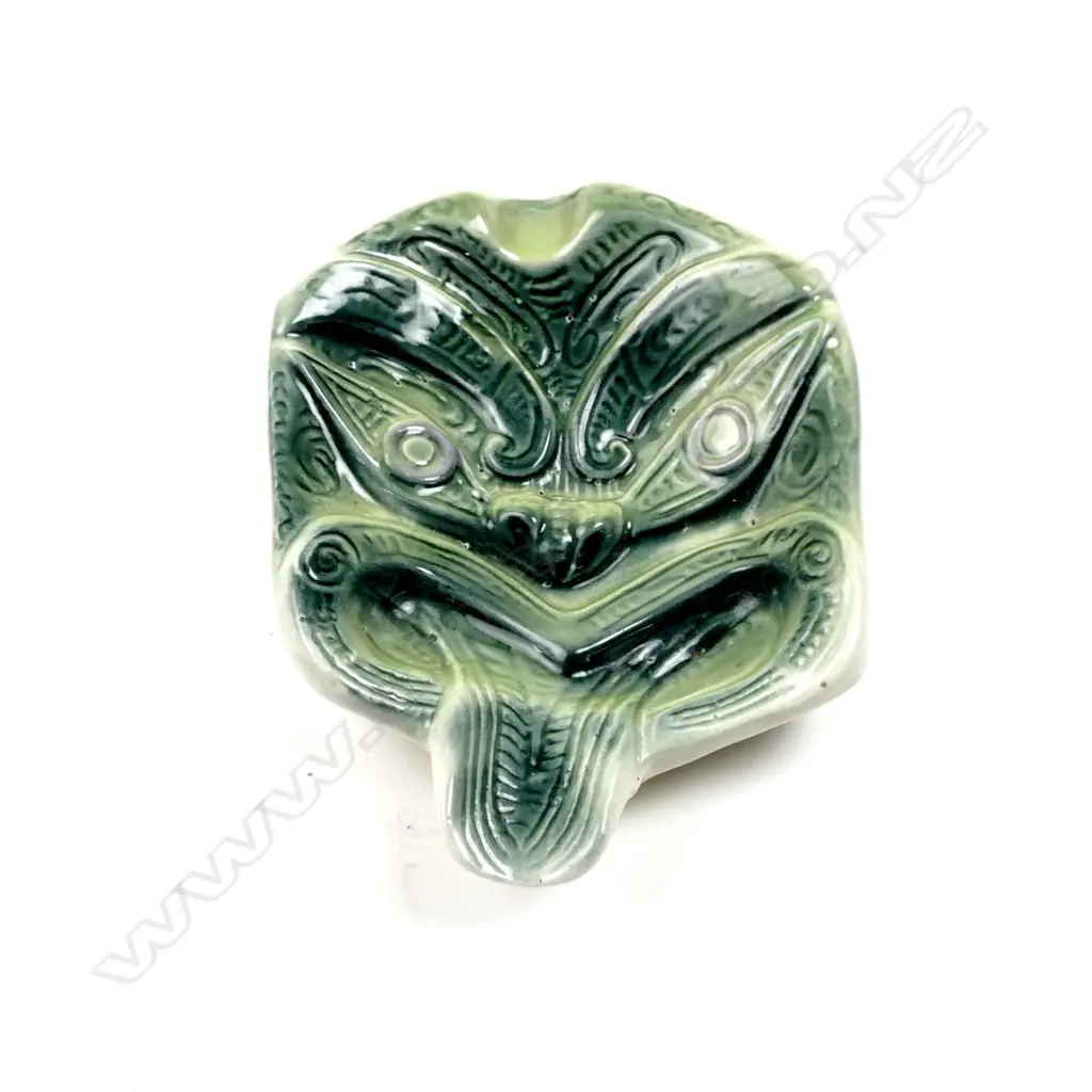 A Titian pottery green glazed ashtray Image 1++