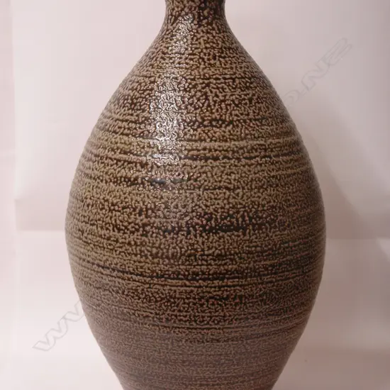 A good large Mirek Smisek salt glazed floor pot