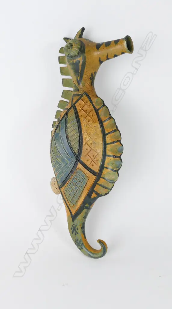 An Anneke Borren seahorse money box Image 1++