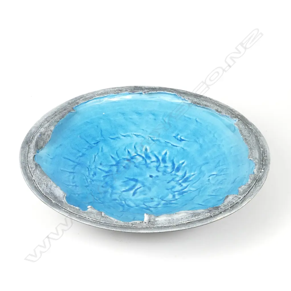 A Len Castle 'Crater Lake Bowl' Image 1++