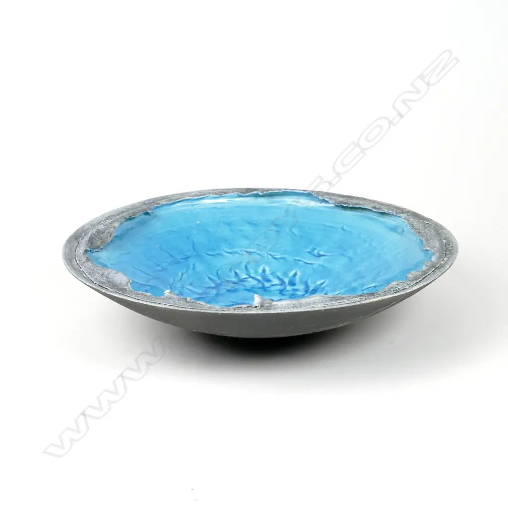 A Len Castle 'Crater Lake Bowl' Image 1++