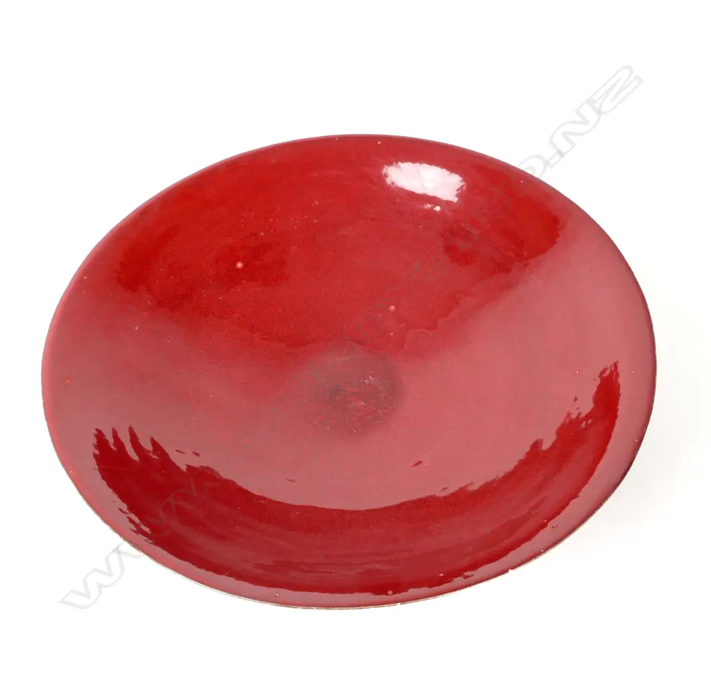 A Len Castle large 'Red Lava Bowl' Image 1++