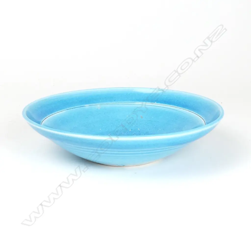 A Len Castle small alkaline blue bowl Image 1++